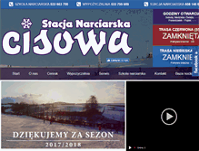 Tablet Screenshot of cisowa.pl